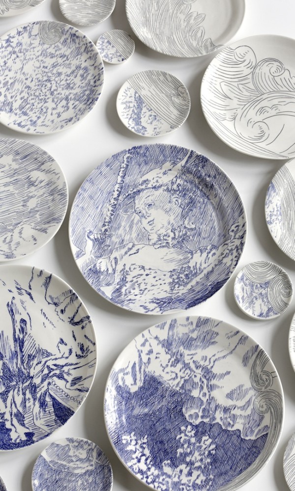 Molly Hatch is an artist, illustrator, teacher and ceramist who can’t keep a painting within a single plate, much less her activities to even a few related spheres.